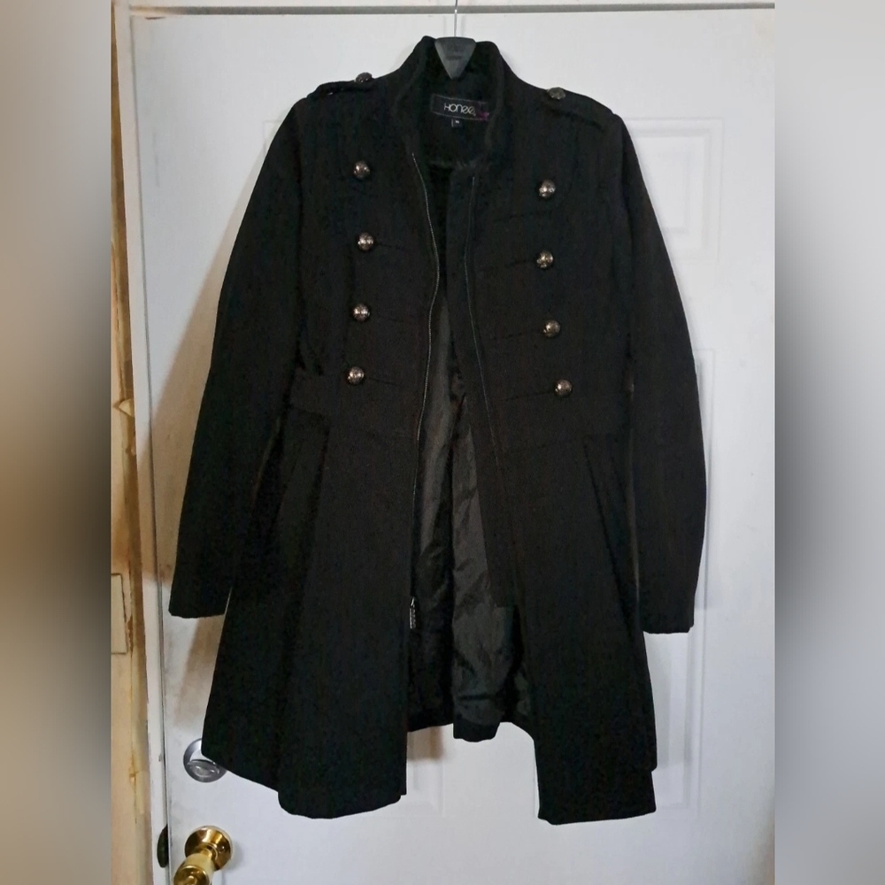Black Military Field Jacket